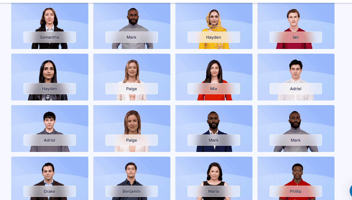 AIStudios.com - A selection of Avatars - May 2025